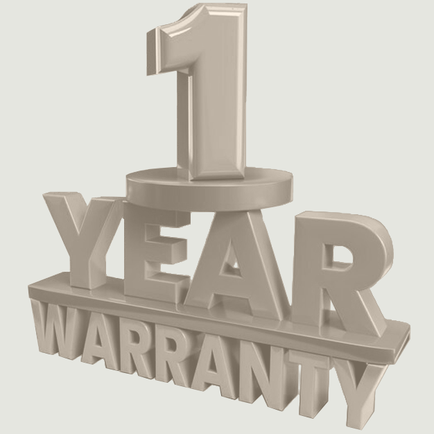 1-Year Warranty